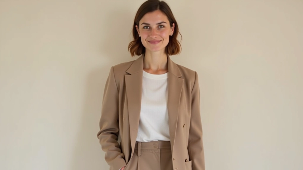 Žena v módním outfitu z kvalitních kousků, které jsou vhodné pro opakované nošení