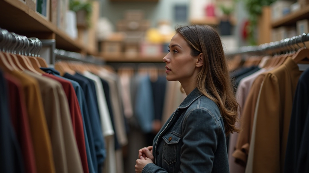 Second-hand nákupování v obchodě